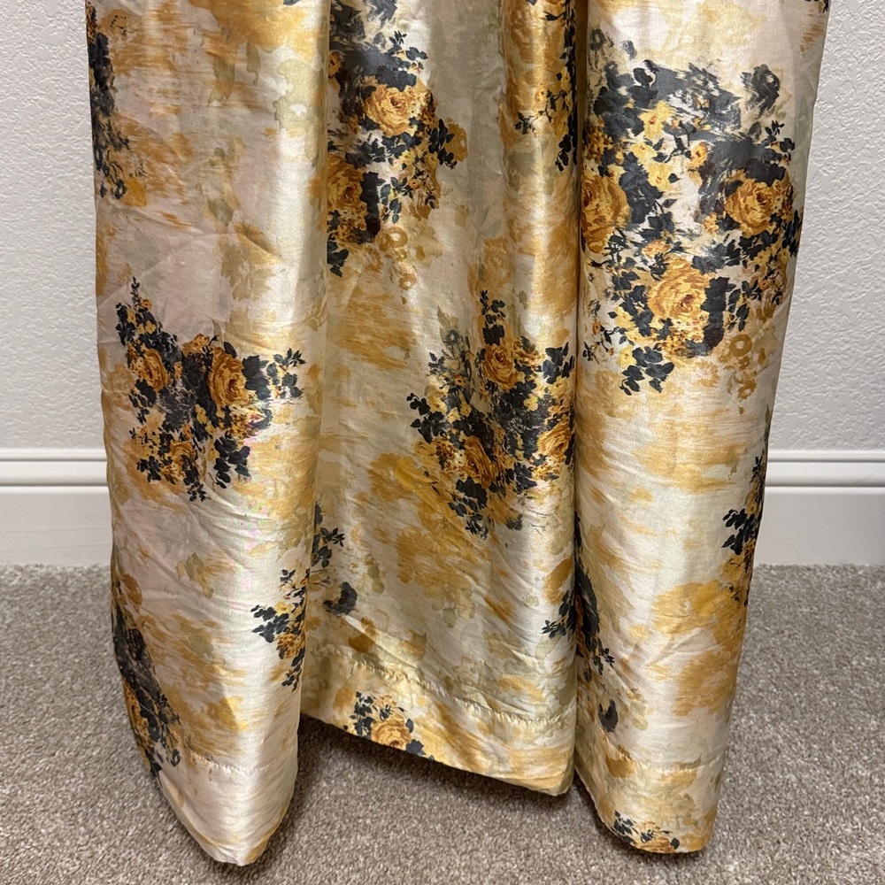 BHLDN Aurora Puff-Sleeve Taffeta Maxi Dress - Picture 5 of 11